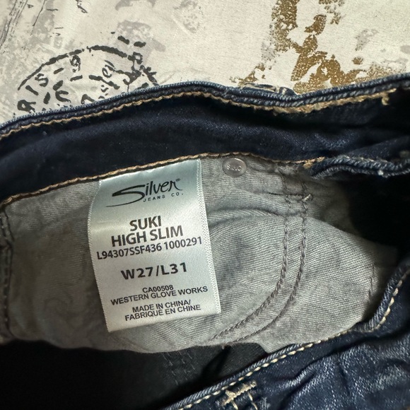 Silver Jeans Co Suki High Slim jeans - Picture 3 of 3